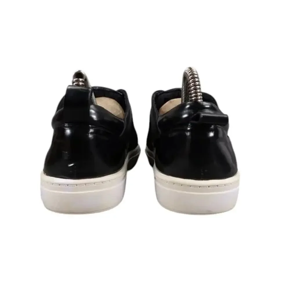 Steve Madden Shoes Womens 7 Sneaker Slip On Casual Black Classic Fashion Comfort
